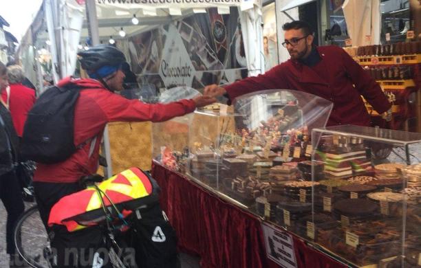 Rivoli: cioccolato bagnato, ma fortunato