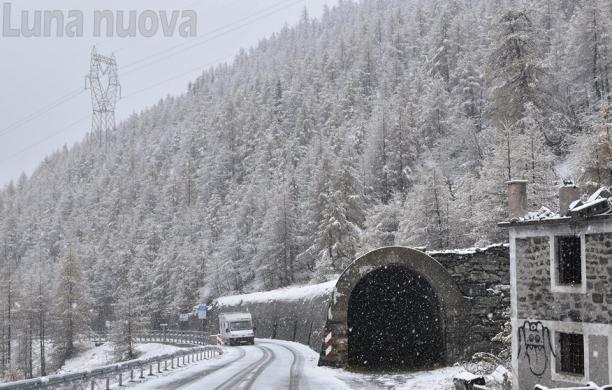 In alta valle Susa è già tempo di neve