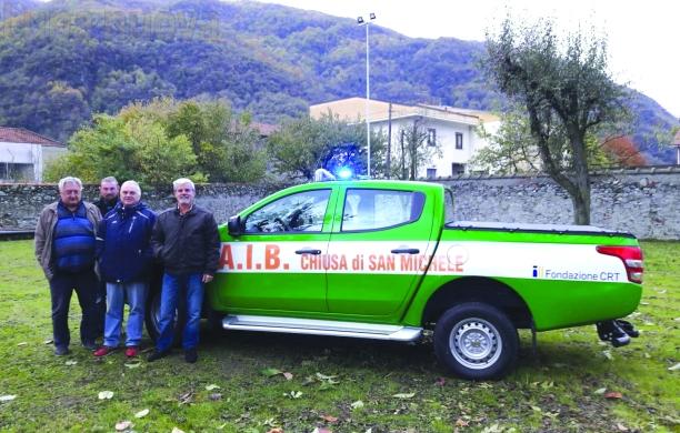 Chiusa S.Michele: per l’Aib un mezzo nuovo di zecca