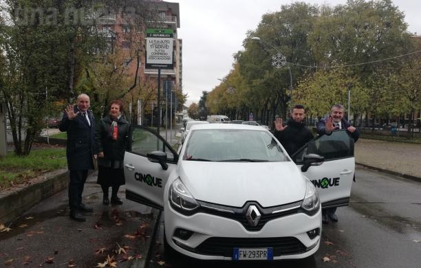 Collegno, con Cinque T torna il car sharing in città 