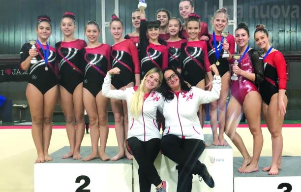 L'Artistica Concertosport sfiora il trionfo al Memorial Barbara Gemme