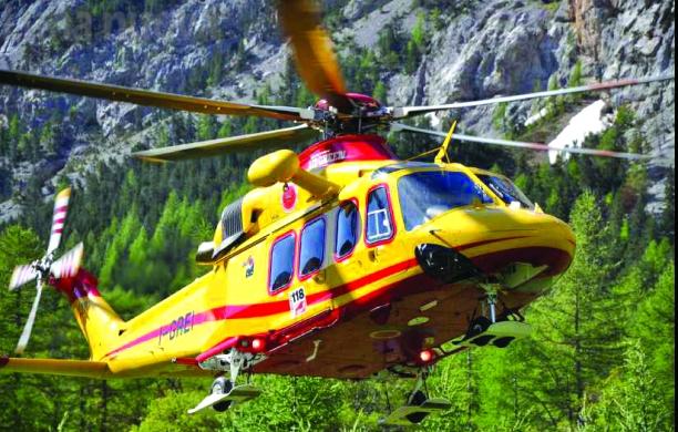 Susa, l'elisoccorso arriva anche in notte in ospedale