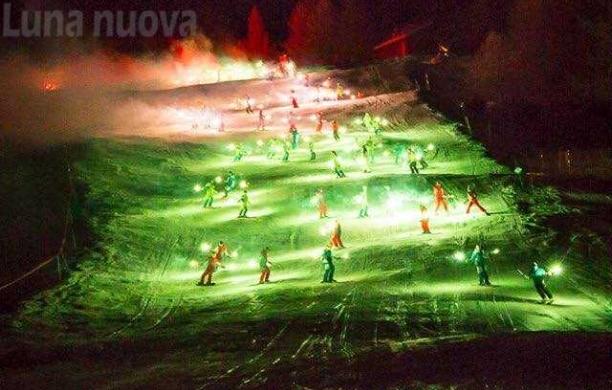 Fiaccolate e Chaberton nel Capodanno sul Balcone