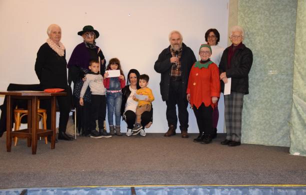 La Befana premia i concorsi natalizi di S.Giorio
