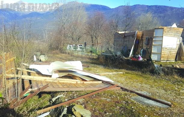 Fuoco, poi il vento a 100 all'ora: due giorni di passione per la valle