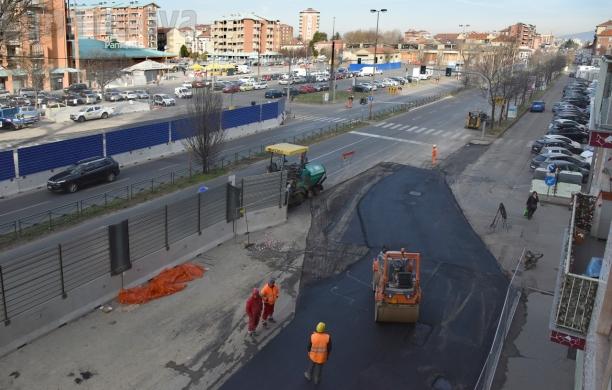 Collegno, il cantiere metro si sposta su corso Francia