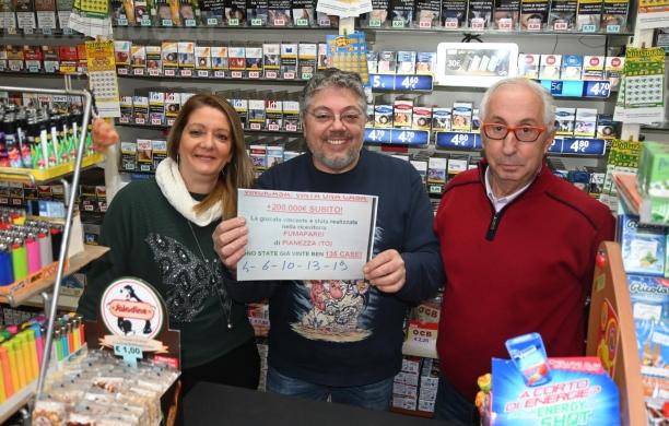 Pianezza, gioca due euro e vince mezzo milione