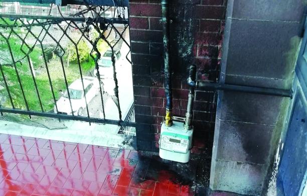 Caprie, fuga di gas e principio d’incendio in viale Kennedy