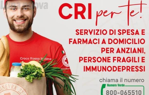 Giaveno, anche la Croce rossa locale consegna cibo e farmaci a casa