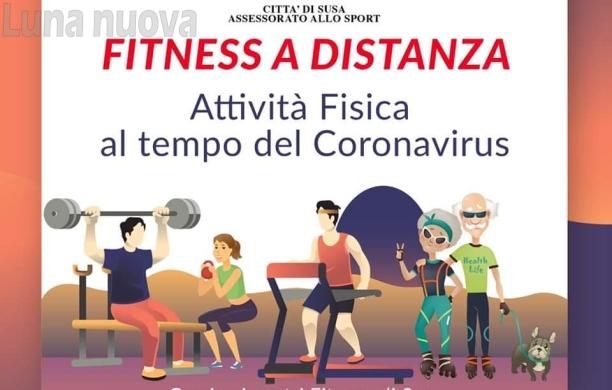 Restiamo a casa: Susa si inventa il fitness a distanza
