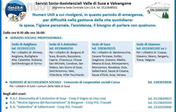 Il Conisa si riorganizza per l'emergenza Coronavirus: tutti i riferimenti