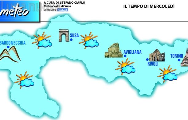 Meteo: possibile nevischio fino al fondovalle tra mercoledì e giovedì