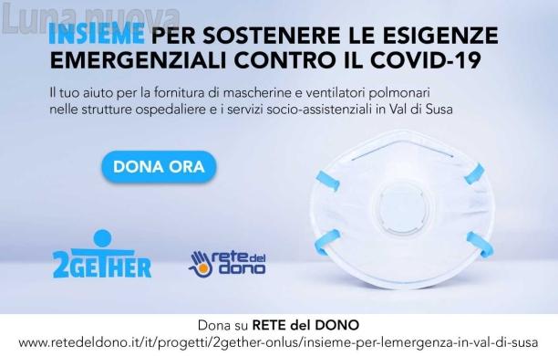 2Gheter onlus lancia l'appello per ventilatori polmonari e mascherine
