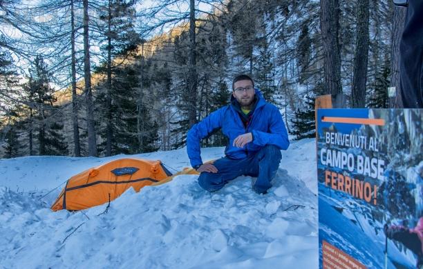 Toesca, la quarantena in quota del rifugista Marco Ghibaudo