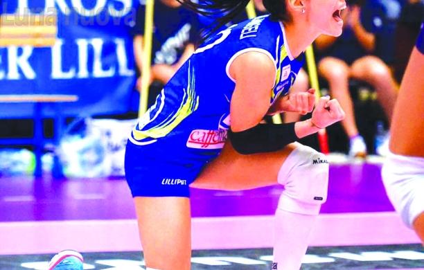 La vita è un set: Francesca Parlangeli e il picco del volley  
