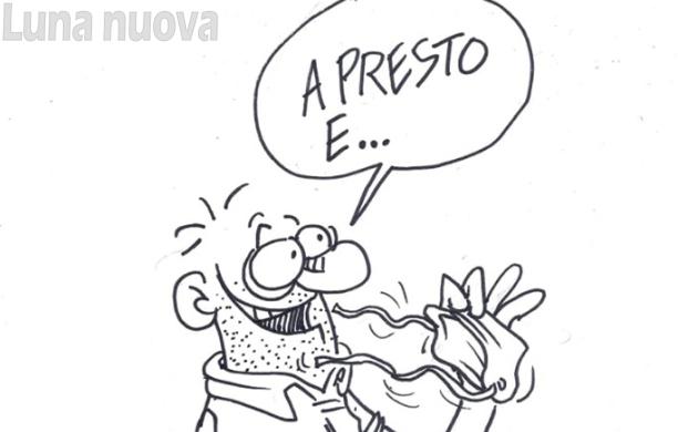 La pecora elettrica, Vauro e la vignetta per il Valsusa Filmfest