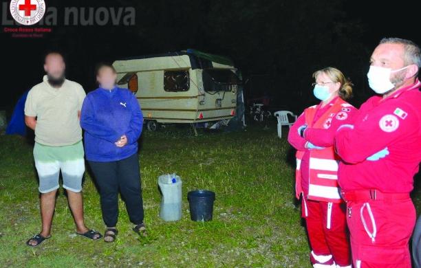 Rivoli-Grugliasco: i soccorsi notturni della Croce Rossa