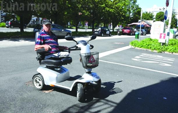 Collegno: disabile cade, ma viene multato