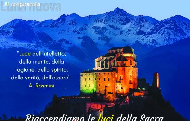 Luce fu sulla Sacra: dal 1° luglio tornerà a splendere di notte