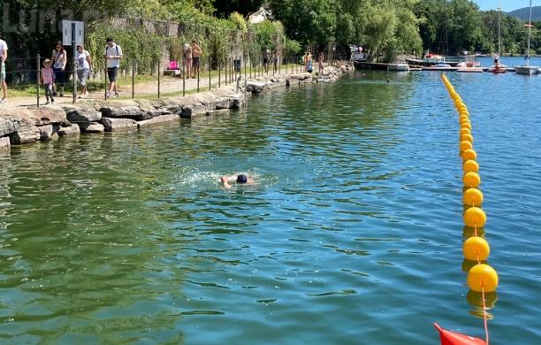 Avigliana, arriva la piscina naturale nel lago  