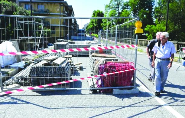Alpignano: cantiere aperto sul ponte nuovo, durerà tre mesi