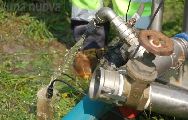 Buttigliera, acqua torbida: Smat pulisce i tubi con il ghiaccio