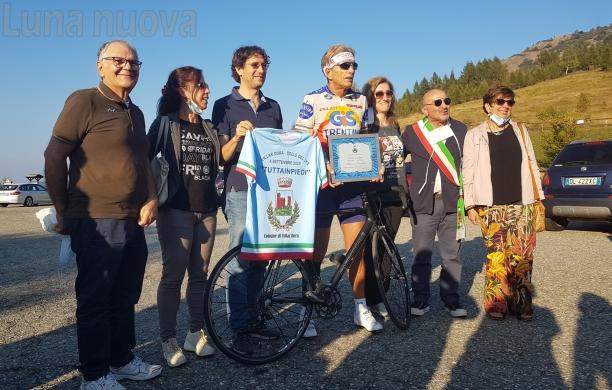 "Tutta in piedi" da Villardora al Col del Lys: Paolo Rucchione firma l'impresa