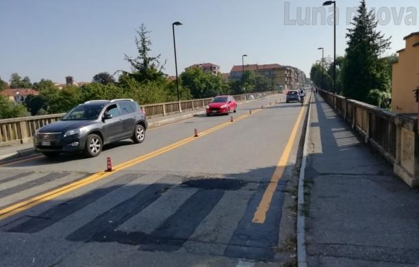 Alpignano, ponte riaperto anche agli scuolabus