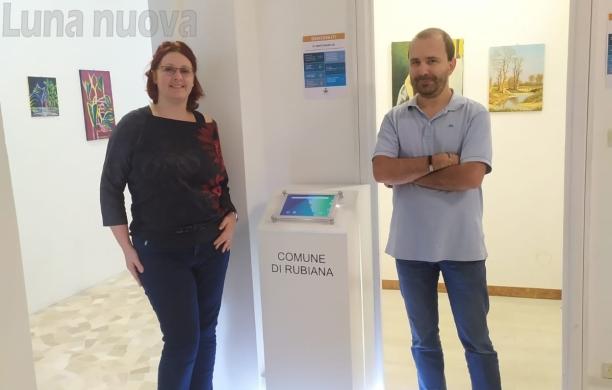 Rubiana: ecco il totem interattivo alla pinacoteca Tabusso