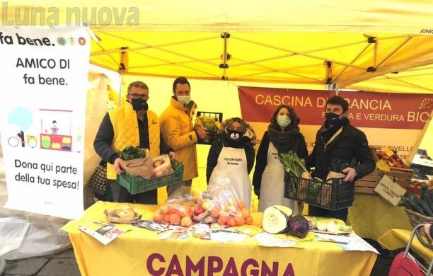 A S.Giorio un sabato di “spesa sospesa” con la Coldiretti