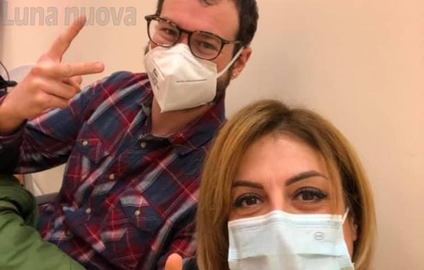 È di Reano una delle prime infermiere torinesi vaccinate in Piemonte