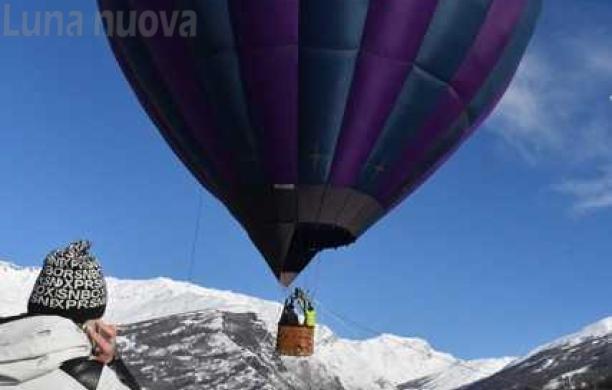 Volare a 30 metri d'altezza e a meno 10, in mongolfiera su Melezet