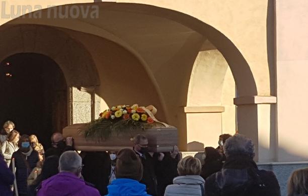 Giaglione, il paese si ferma per l'addio a Fulvia Masera