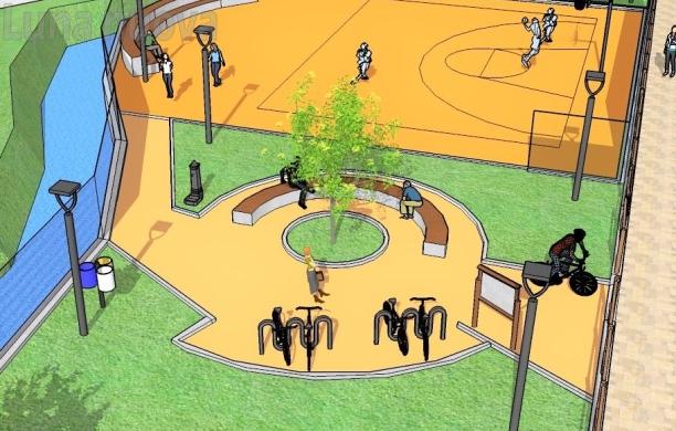 Vaie: un'area per giochi e sport in via 25 Aprile