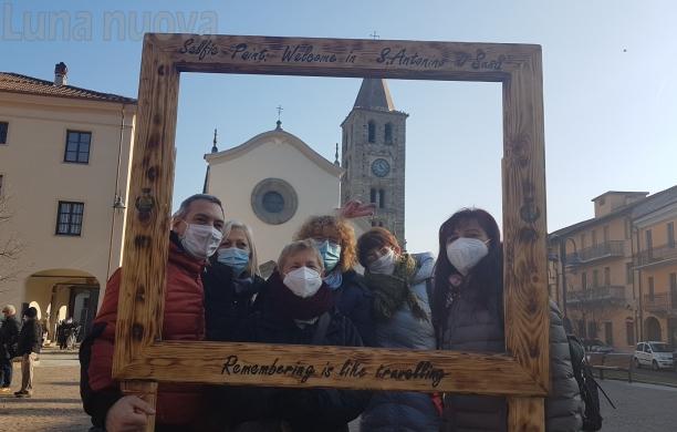 S.Antonino: in piazza Libertà un "selfie point" creato dal Tarlo