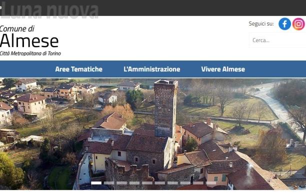 Almese: nuova veste per il sito Internet del Comune
