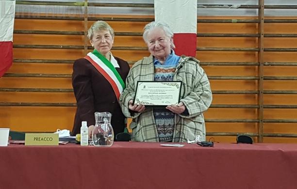 S.Antonino, Ilse Schölzel cittadina benemerita: «Da tedesca scelse la parte giusta»