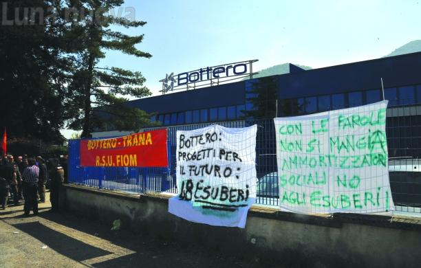 Trana: Bottero Spa, dal 1° marzo i 59 lavoratori trasferiti a Cuneo