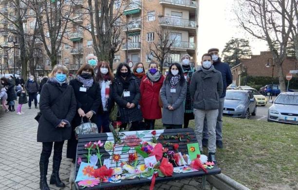 Anche una panchina per celebrare il Giorno del Ricordo