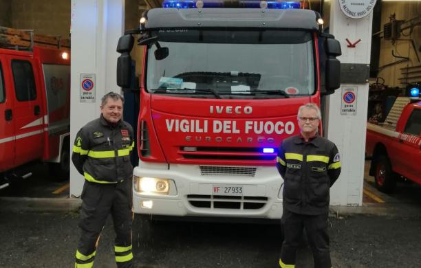 Condove: Ruggero Suppo, una vita da pompiere. Lascia dopo 40 anni