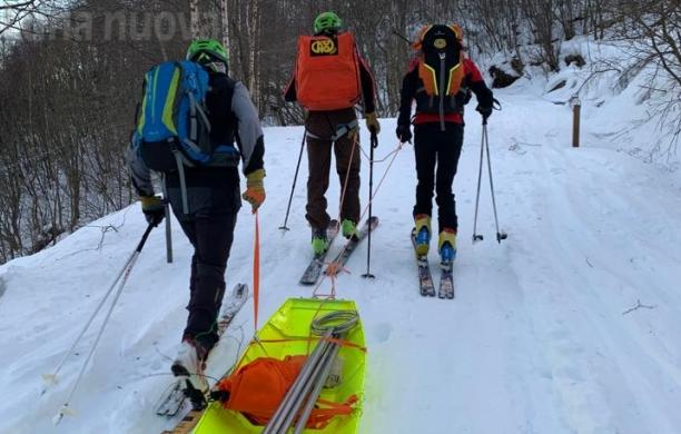 Una immagine di repertorio del Soccorso Alpino e Speleologico Piemontese