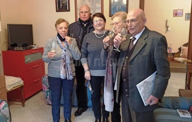 Grugliasco, Mimmo e Mimma insieme da 74 anni