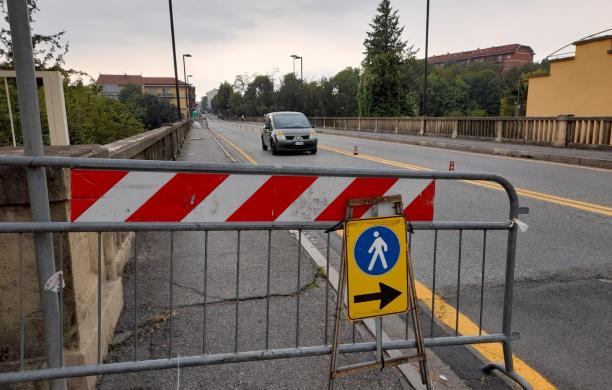 Alpignano, lavori sul Ponte nuovo, cambia la viabilità