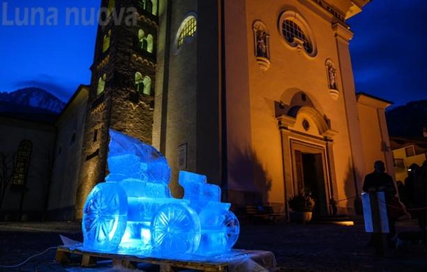 La magia del ghiaccio nelle piazze di Bardonecchia