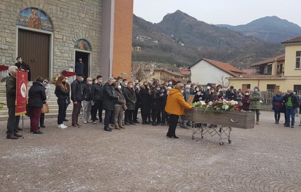 Condove, l’ultimo abbraccio a Ivano Guzzon