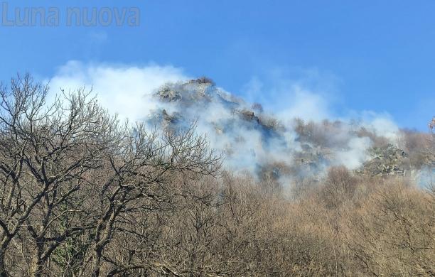 Condove: fiamme tra la Gazzina e le Cordole, incendio domato