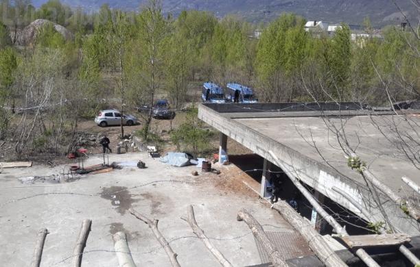 S.Didero, i cinque No Tav sul tetto del presidio: «Determinati a resistere»