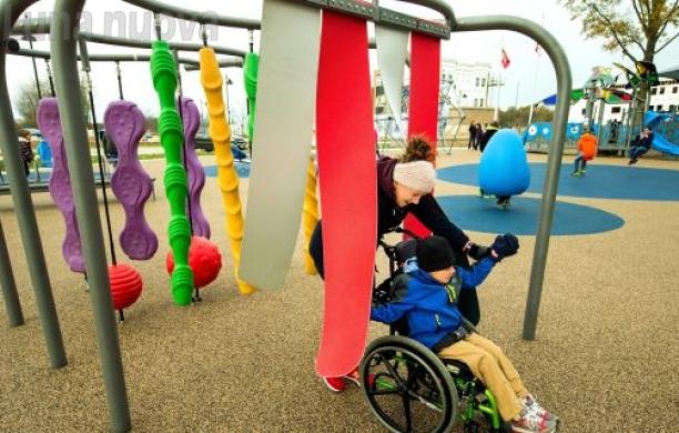 Collegno, parchi gioco a misura di disabile