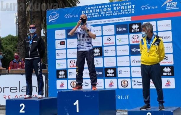 Francesco Demaio di corsa sul tetto d’Italia