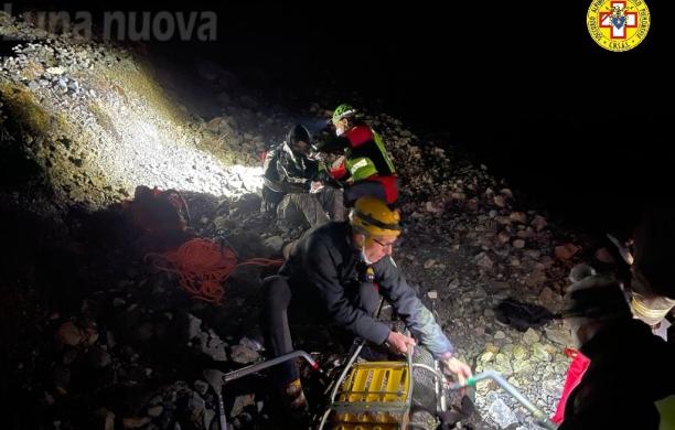 Bardonecchia: migrante ruzzola in un nevaio nella notte, salvato dal soccorso alpino